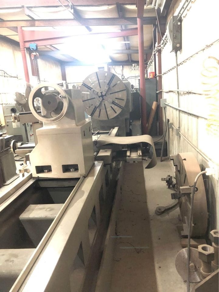 47"x168" TimeMaster Gurutzpe Engine Lathe- 36" Chuck, Rapid Traverse - Image 6