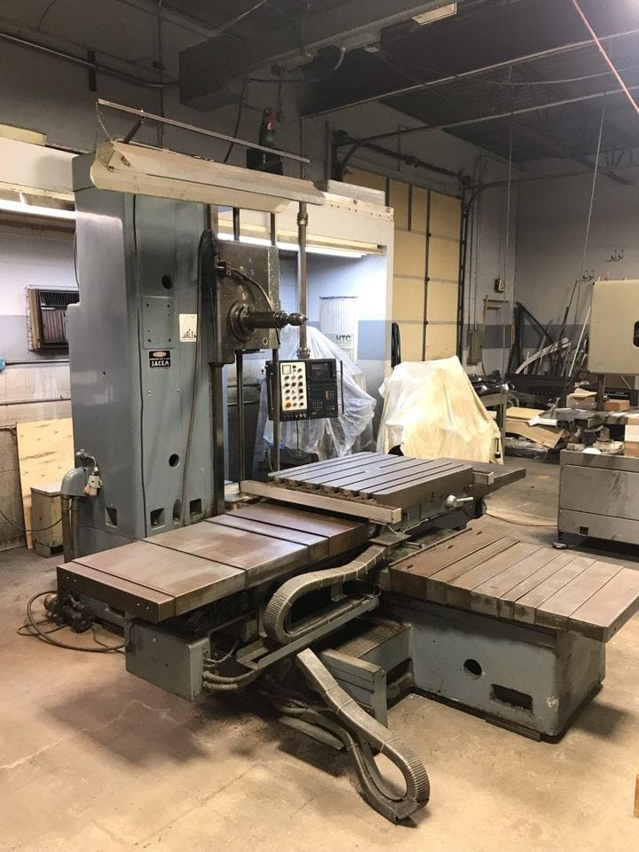 Sacem CNC Horizontal Boring Mill, 1986 - Heidenhain Control - Image 4