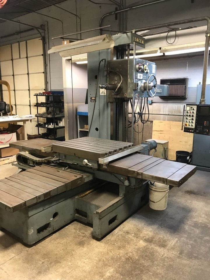 Sacem CNC Horizontal Boring Mill, 1986 - Heidenhain Control - Image 5