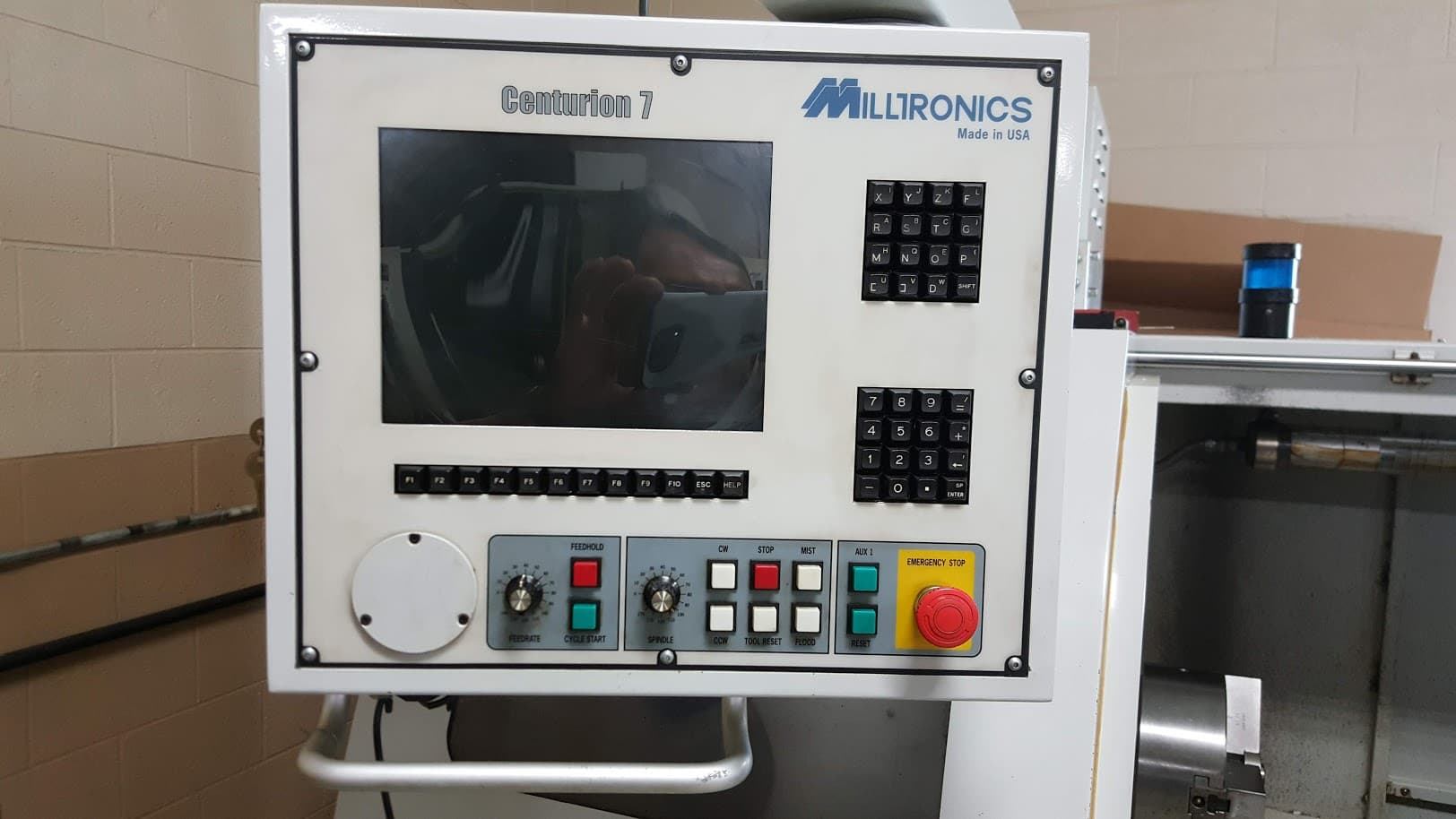 Milltronics ML18 CNC Lathe, 2008 - Tailstock, Spare Chuck and Tooling Included - Image 4