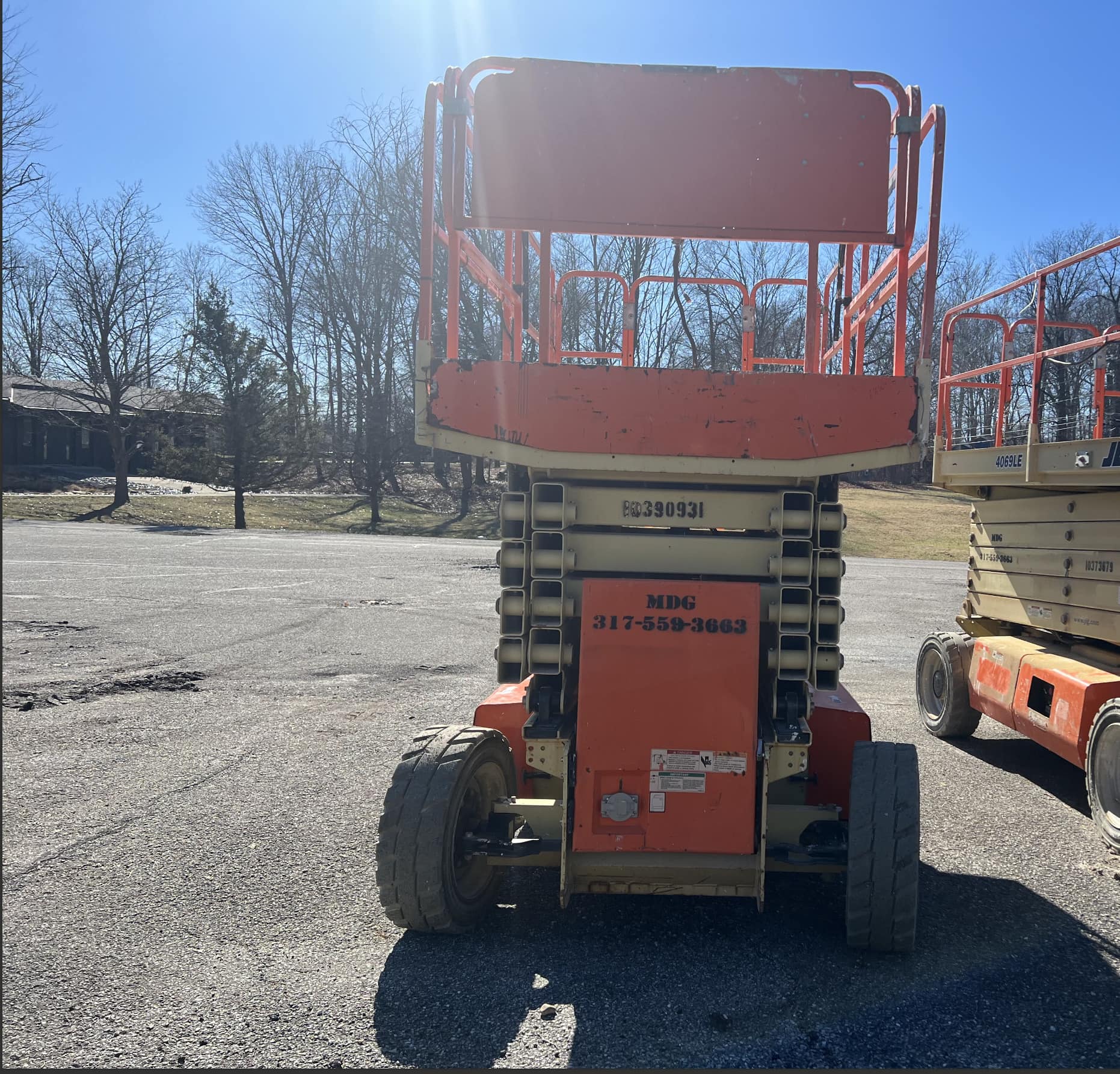 40' JLG 4069LE Electric Scissor Lift, 2015 (2) - Image 6