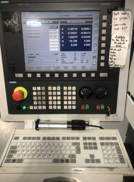 Schutte 305 Linear CNC Grinder, 2008 - Image 6