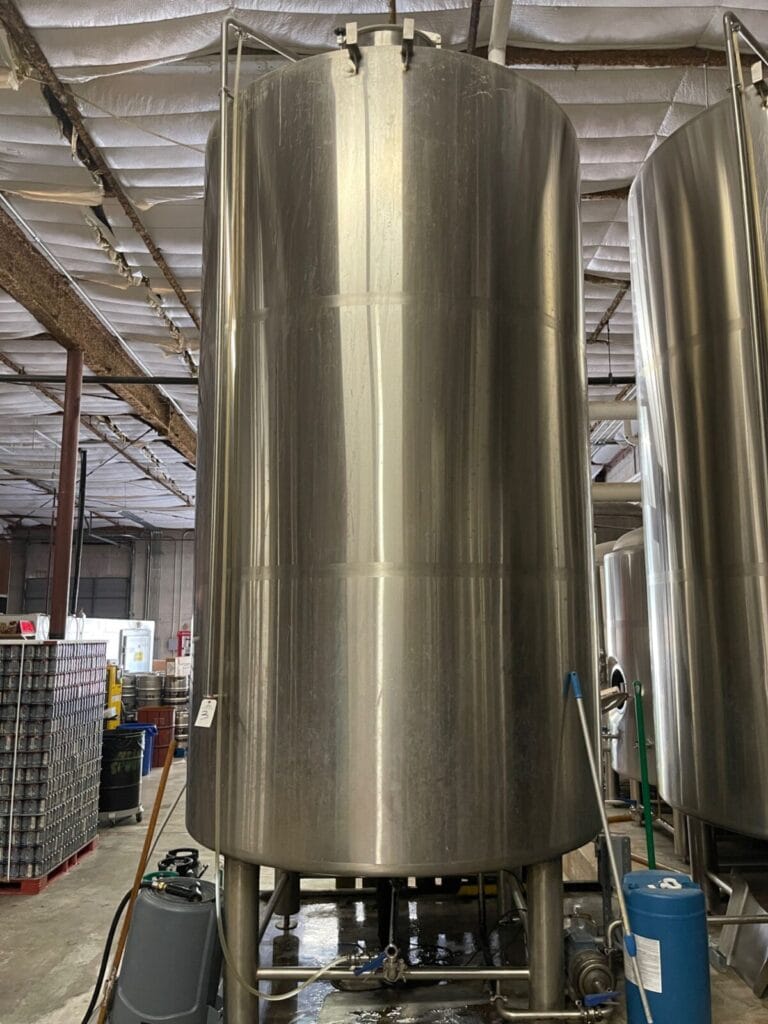 90 BBL Deutsche Beverage Stainless Steel Cold Liquor Tank CLT Glycol Jacketed, 2015 - Image 2