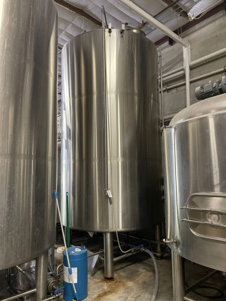 90 BBL Deutsche Beverage Hot Liquor Stainless Steel Tank HLT Steam Heated, 2015 - Image 2