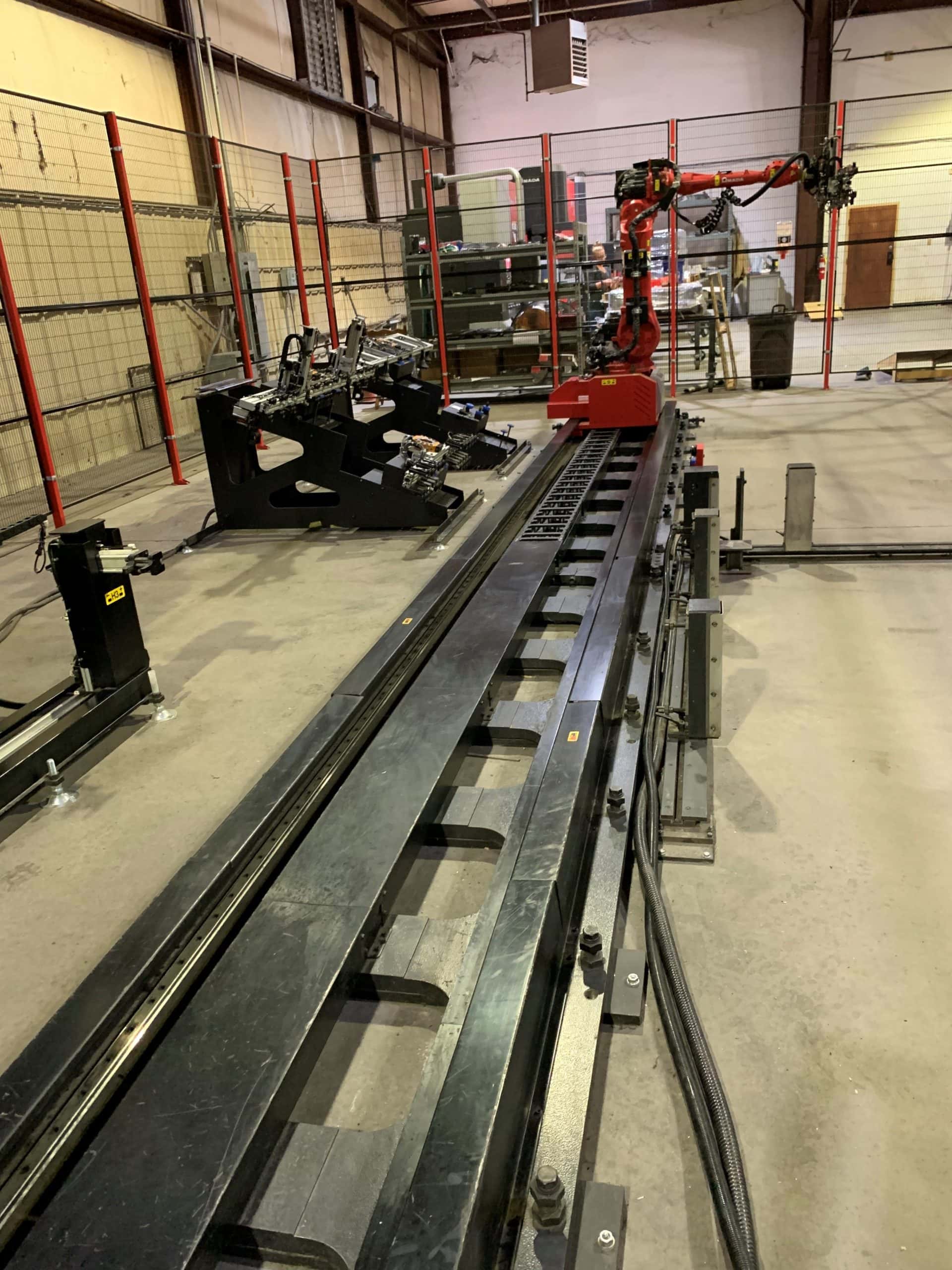 146 Ton x 10' Amada HG1303 RM, 2017 Robotic Bending Cell - Image 10