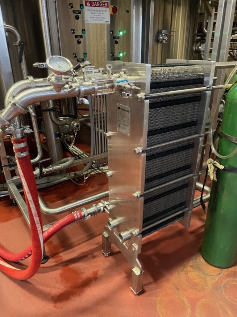 40 BBL Specific Mechanical 3-Vessel Stainless Steel Steam Fired Brewhouse, 2015 - Image 5