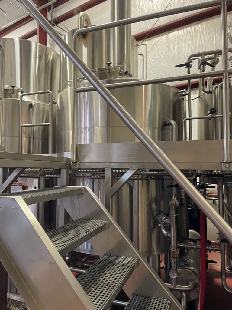 40 BBL Specific Mechanical 3-Vessel Stainless Steel Steam Fired Brewhouse, 2015 - Image 6