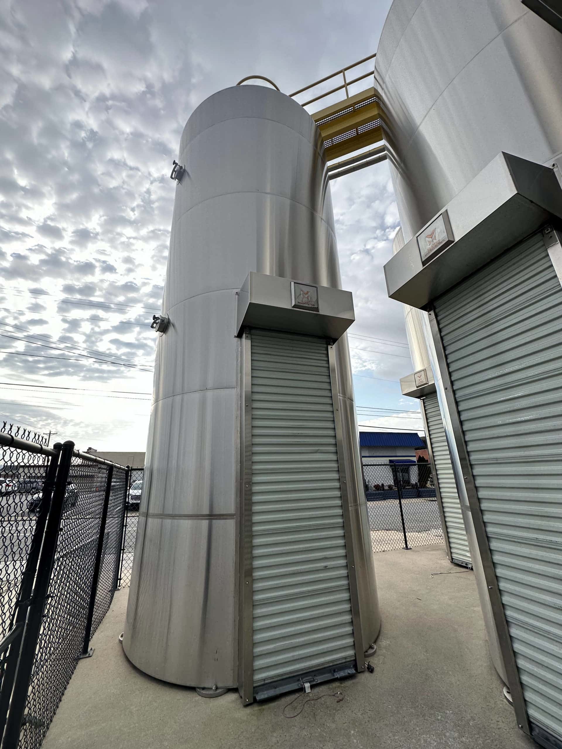 180 BBL Stainless Steel Jacketed Fermentation Tanks (4)