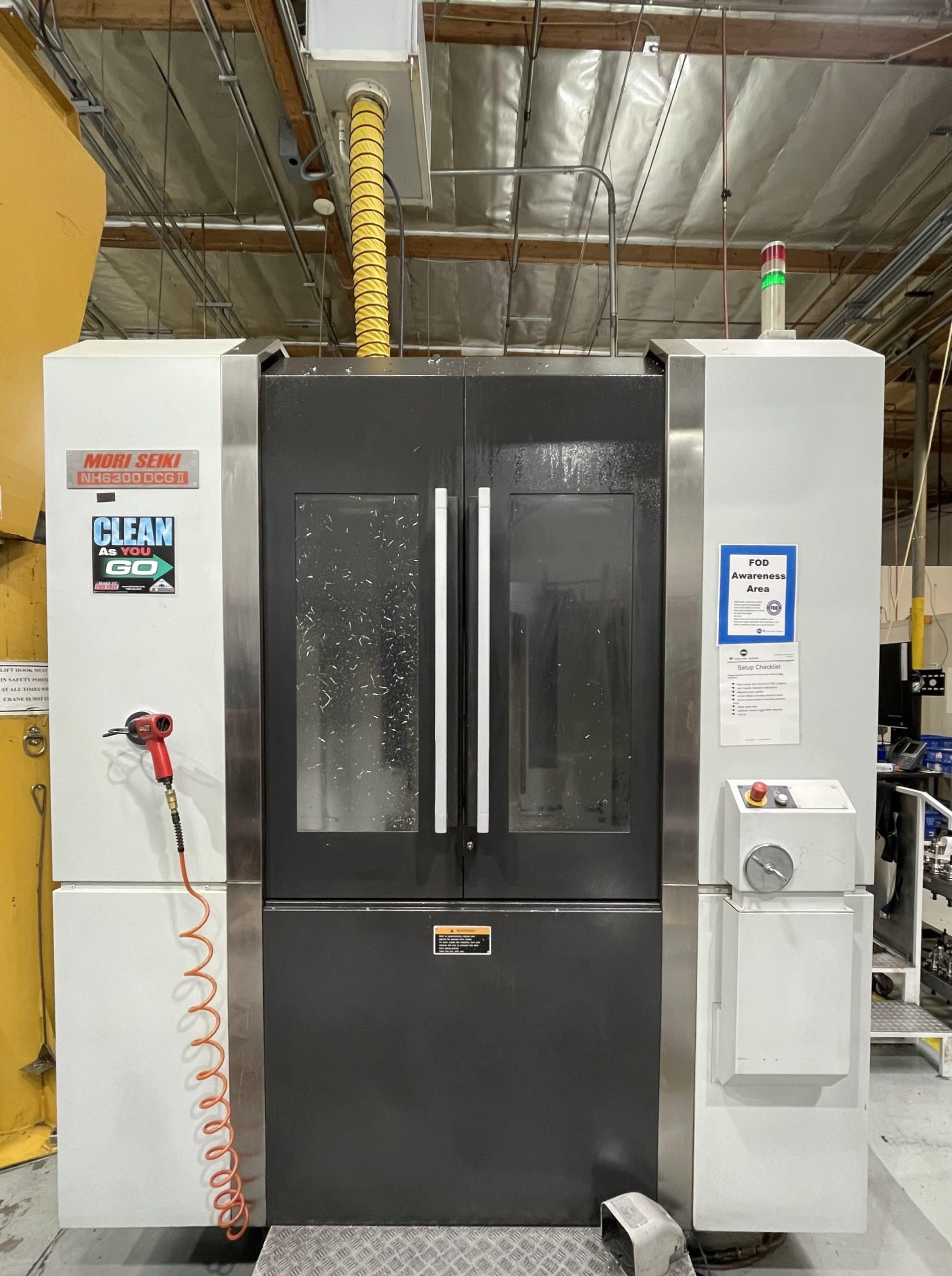 Mori Seiki NH6300DCGII HMC, 2010 - Full 4th Axis, TSC, Tool Setter, 10K RPM Spindle