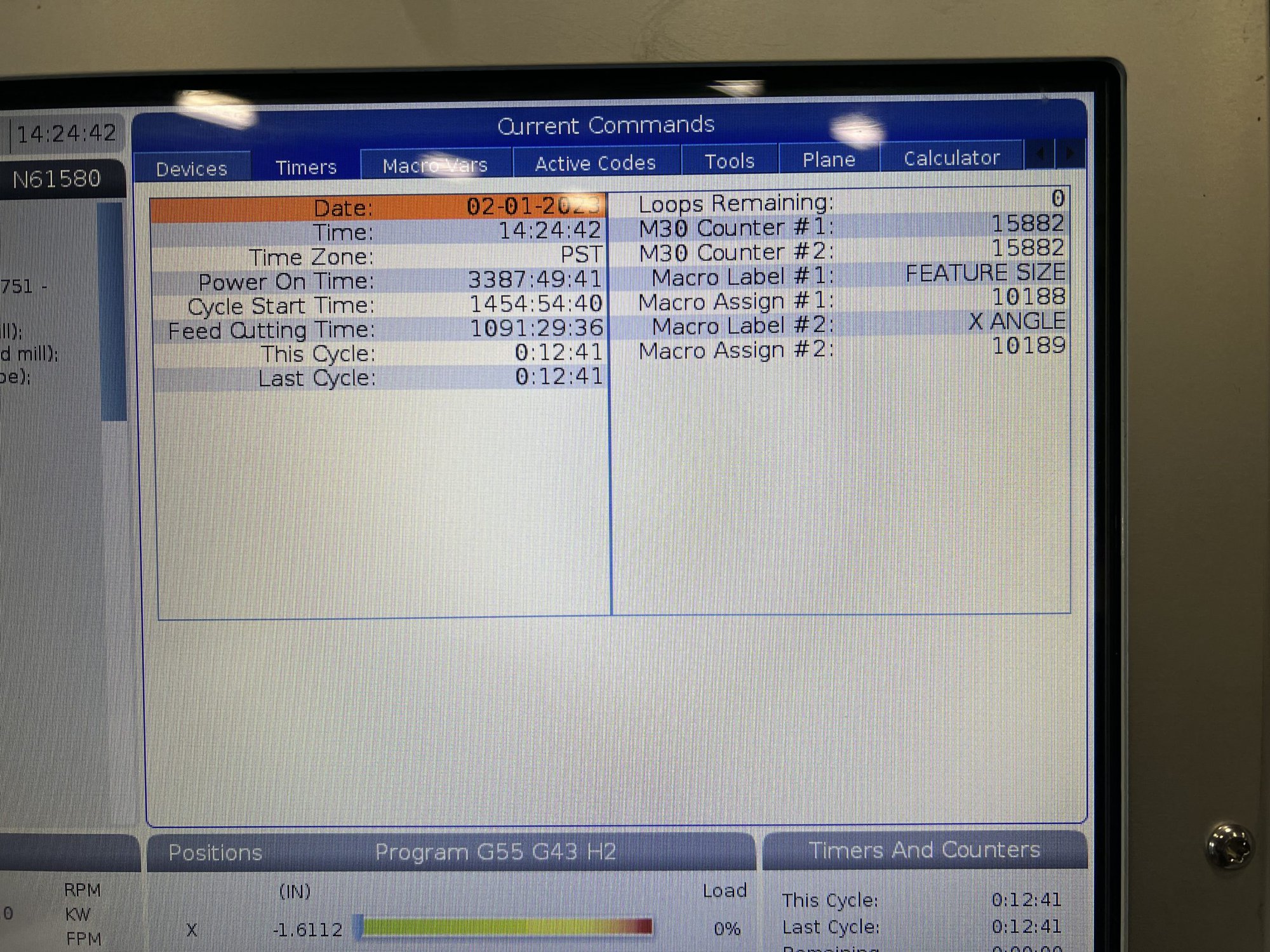 Haas VF-2SS VMC, 2021-Probe, 4th Axis Ready, Thru Spindle Coolant, High Speed Machining, Macros Rotation and Scaling - Image 2