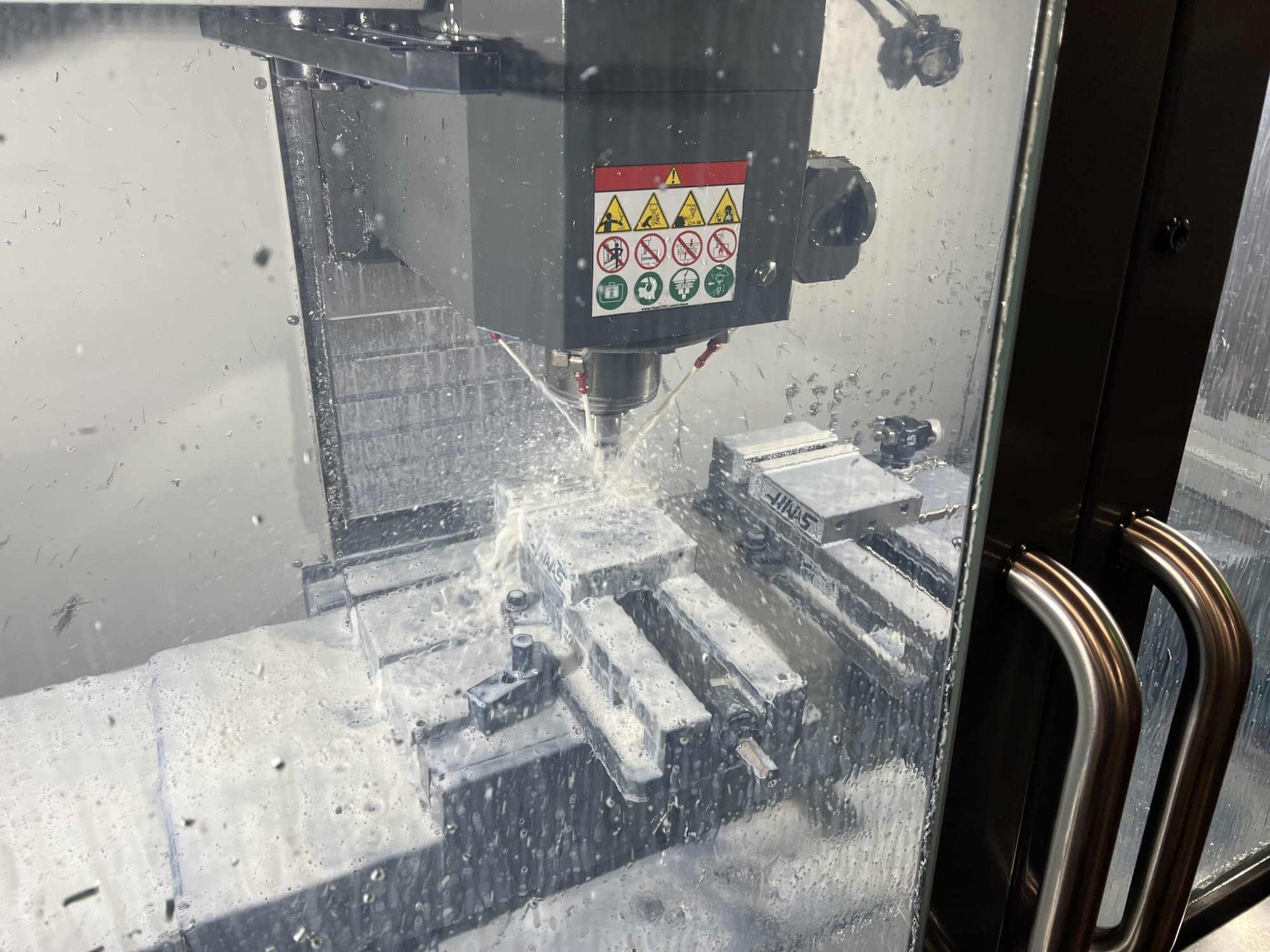 Haas VF-2SS VMC, 2021-Probe, 4th Axis Ready, Thru Spindle Coolant, High Speed Machining, Macros Rotation and Scaling - Image 3