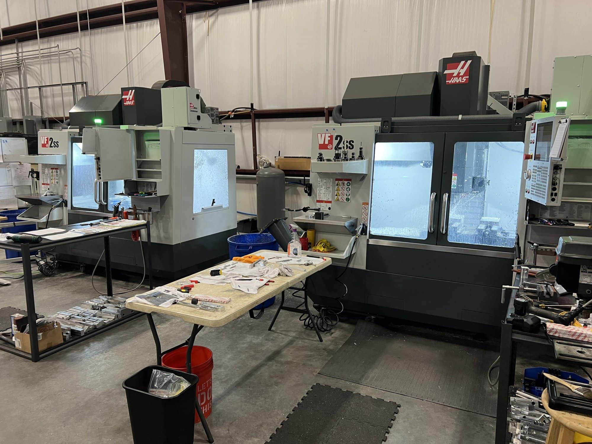 Haas VF-2SS VMC, 2021-Probe, 4th Axis Ready,Thru Spindle Coolant,High Speed Machining, Macros Rotation and Scaling - Image 4