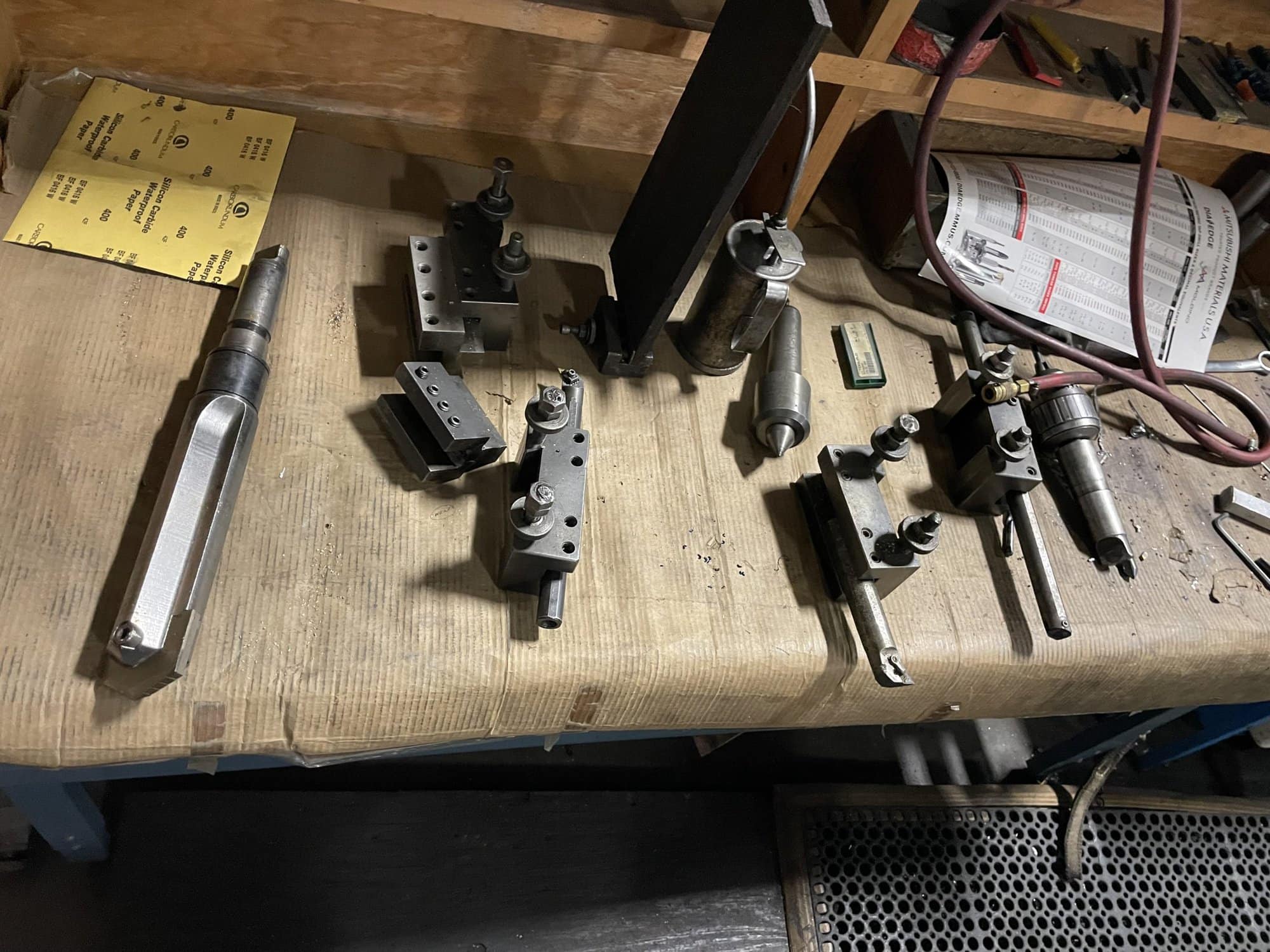 Standard Modern 19-80 Engine Lathe - Equipped with Tooling, Digital Readout - Image 7