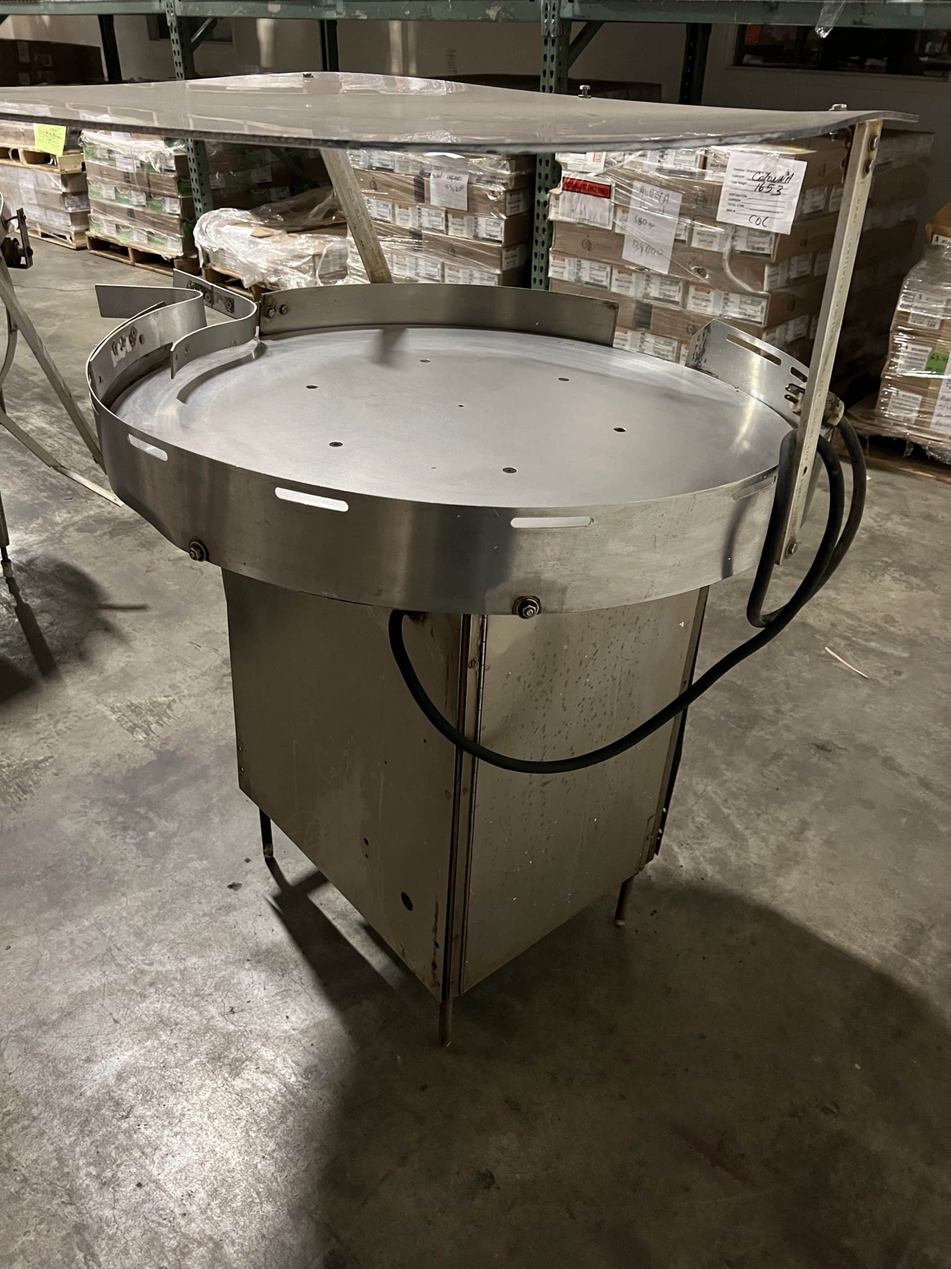 48” Diameter Perry Industries Rotary Accumulation Table - Image 2
