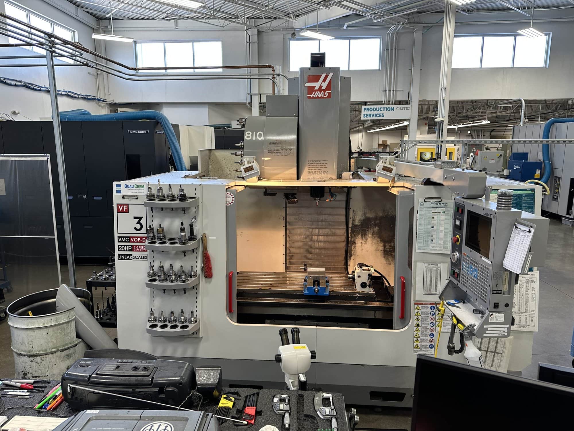 Haas VF-3B VMC, 2002- 4th Axis Interface, Hand Wheel, 24ATC, BT-40 - Image 3