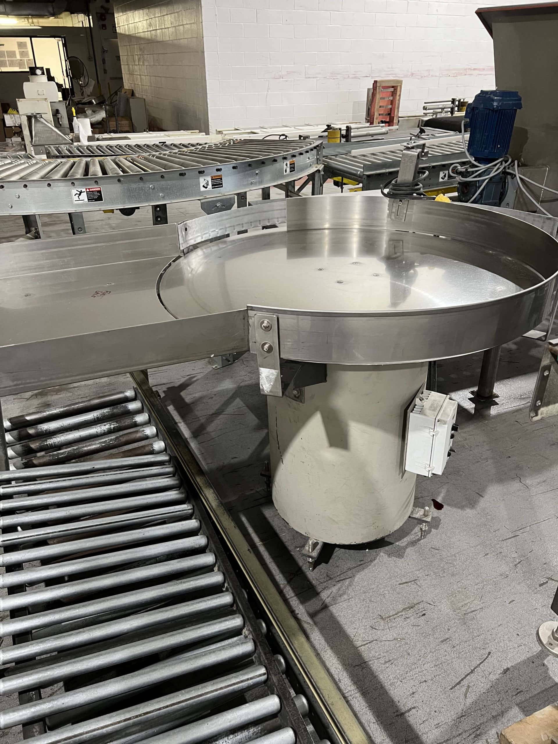 36" Diameter Feed Systems FS-S Rotary Accumulation Table - Image 2