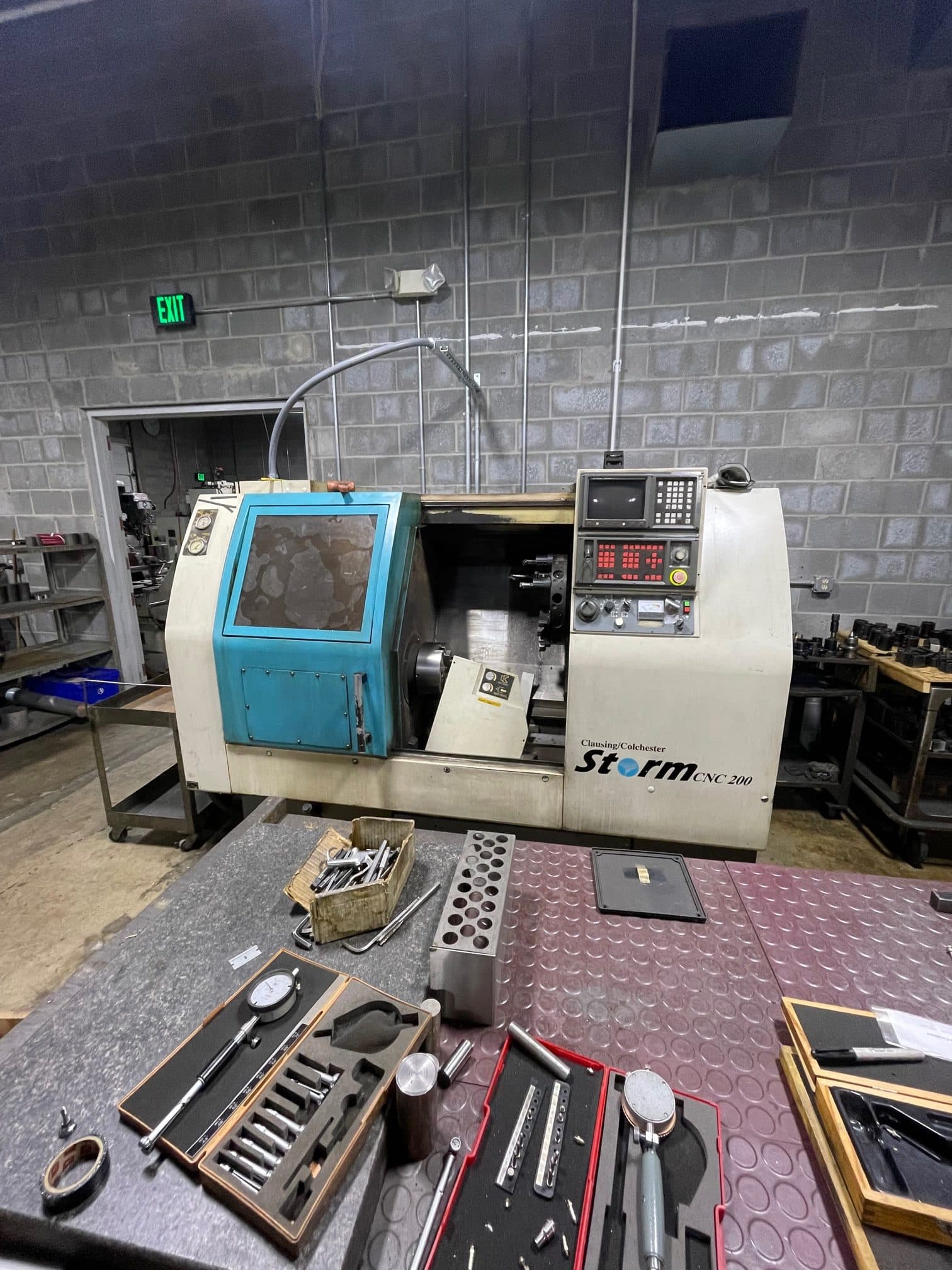 Clausing Colchester Tornado 200 CNC Lathe, 1996