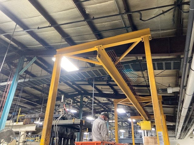 7.5 ton John Maye Overhead Crane - Image 2