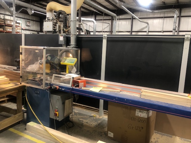 12" CTD F255R Straight Cutoff Saw with 18' Tigerstop - Image 2