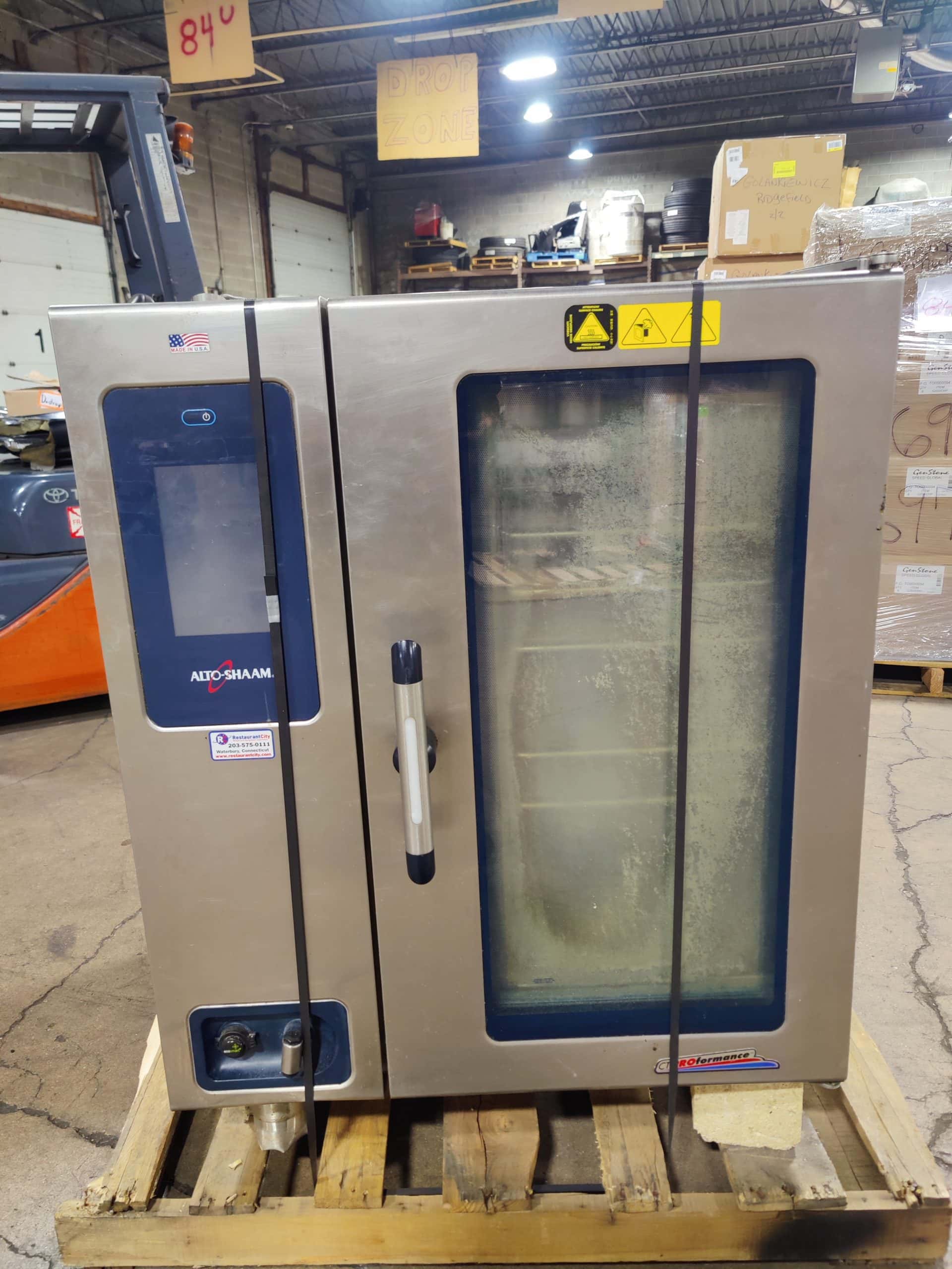 Alto-Shaam CTP10-10G Gas Combination Oven, 11 Pan, Boiler Free