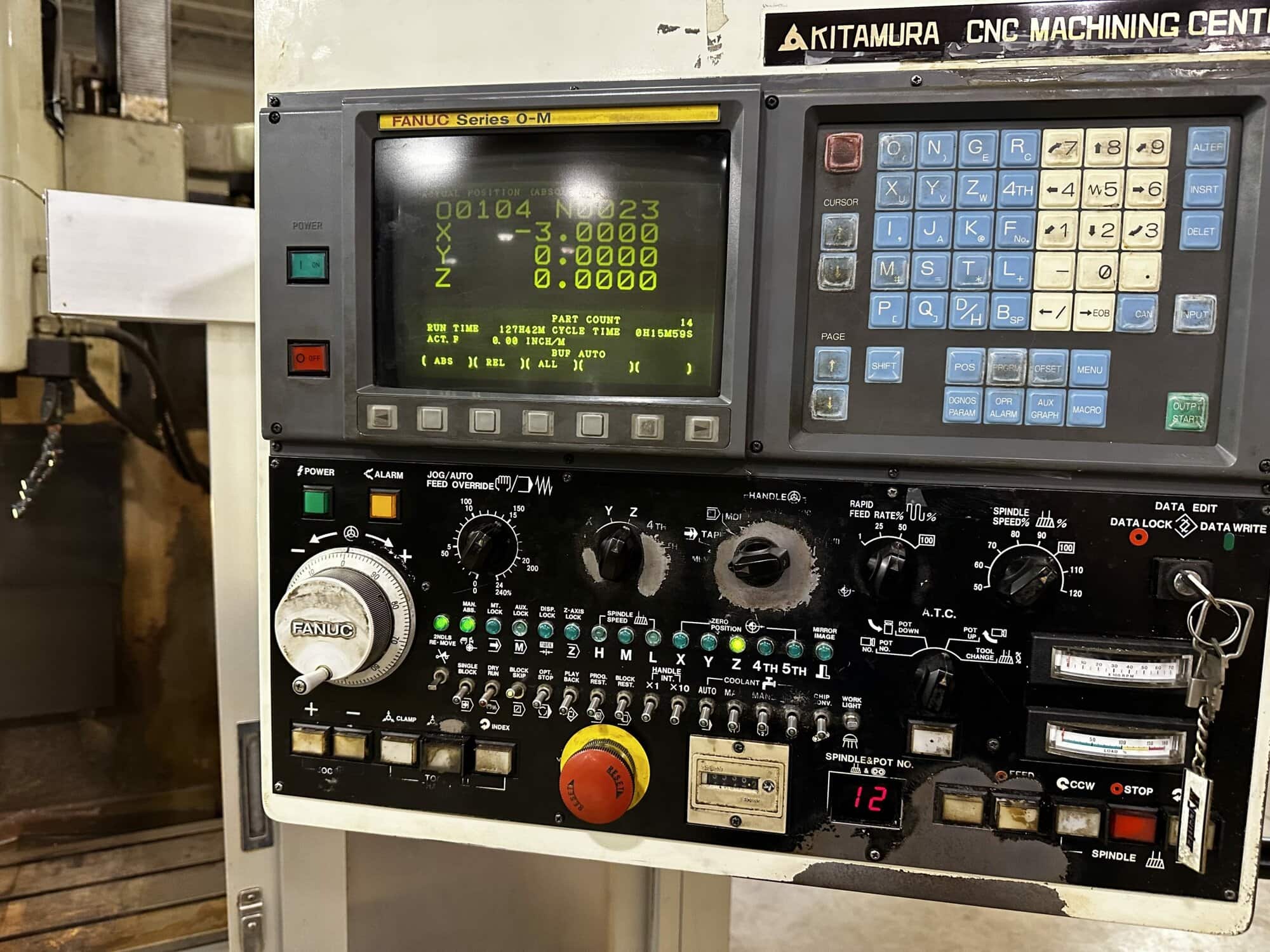Kitamura MyCenter 2X VMC, 1994- Fanuc, Cat 40 - Image 2