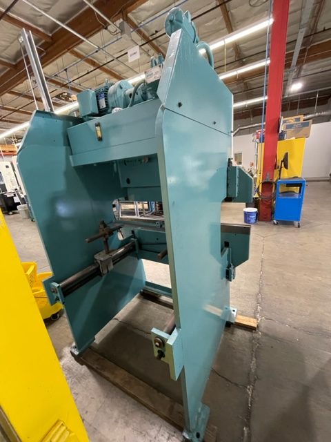 20 Ton x 4' Allsteel 20-4 Hydraulic Press Brake, 1986 - Image 3