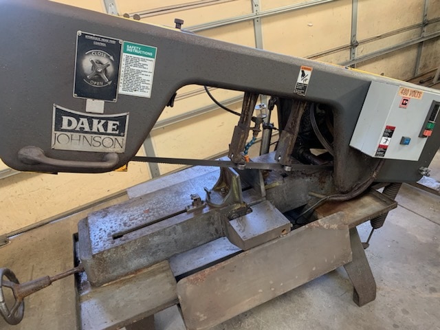 Dake JH10 10" Horizontal Bandsaw - Image 3