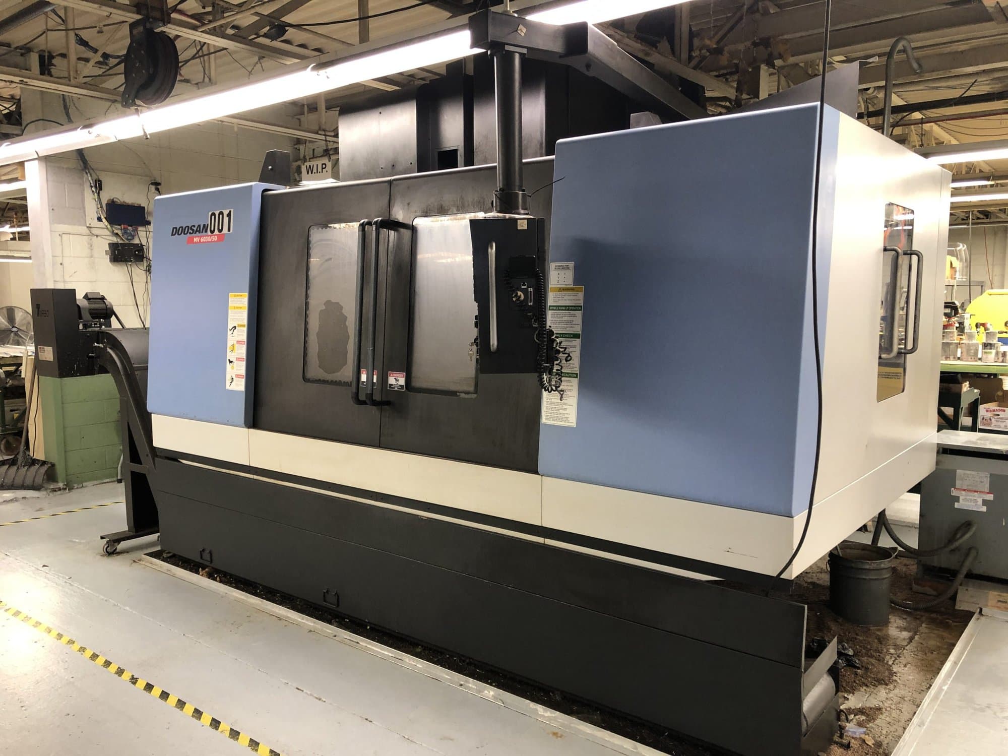 Doosan MV-6030/50 VMC, 2008 - 300 PSI TSC, Ridged Tapping, Tool Changer Issue - Image 12