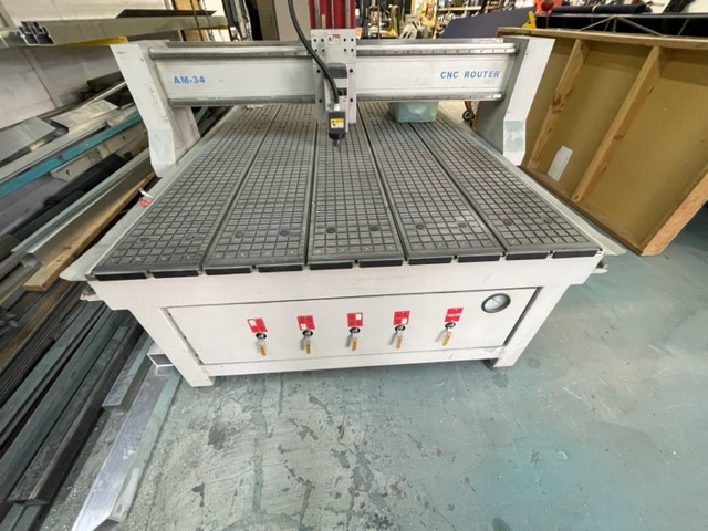 Excitech AM-34 5' x 10' Vacuum Table CNC Router, 2014 - Image 2