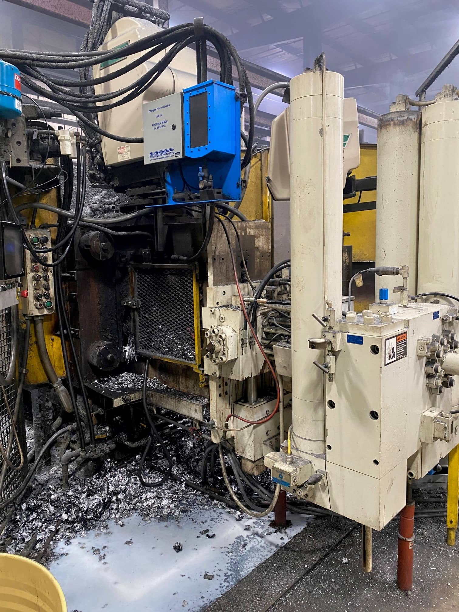 HPM Series II-400-A Cold Chamber Die Casting Machine, 1973