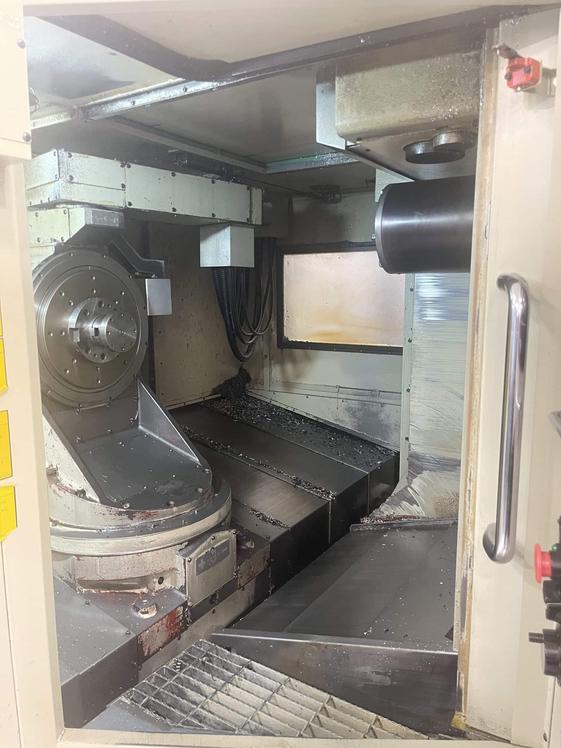 Mitsui Seiki HU40T HMC, 2001 - Fanuc Control, 240 ATC, 5-Axis - Image 10