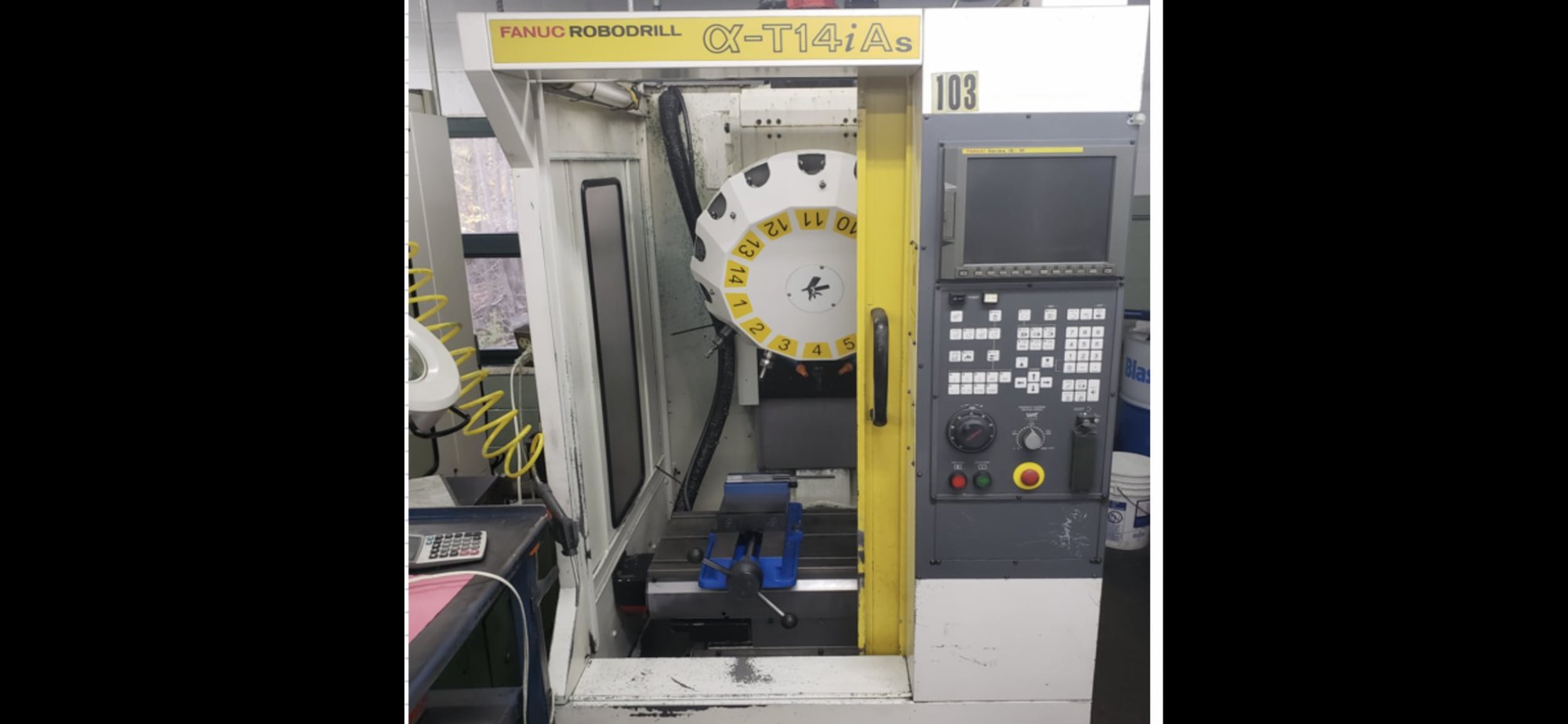 Fanuc ROBODRILL αT-14iAs VMC, 1999