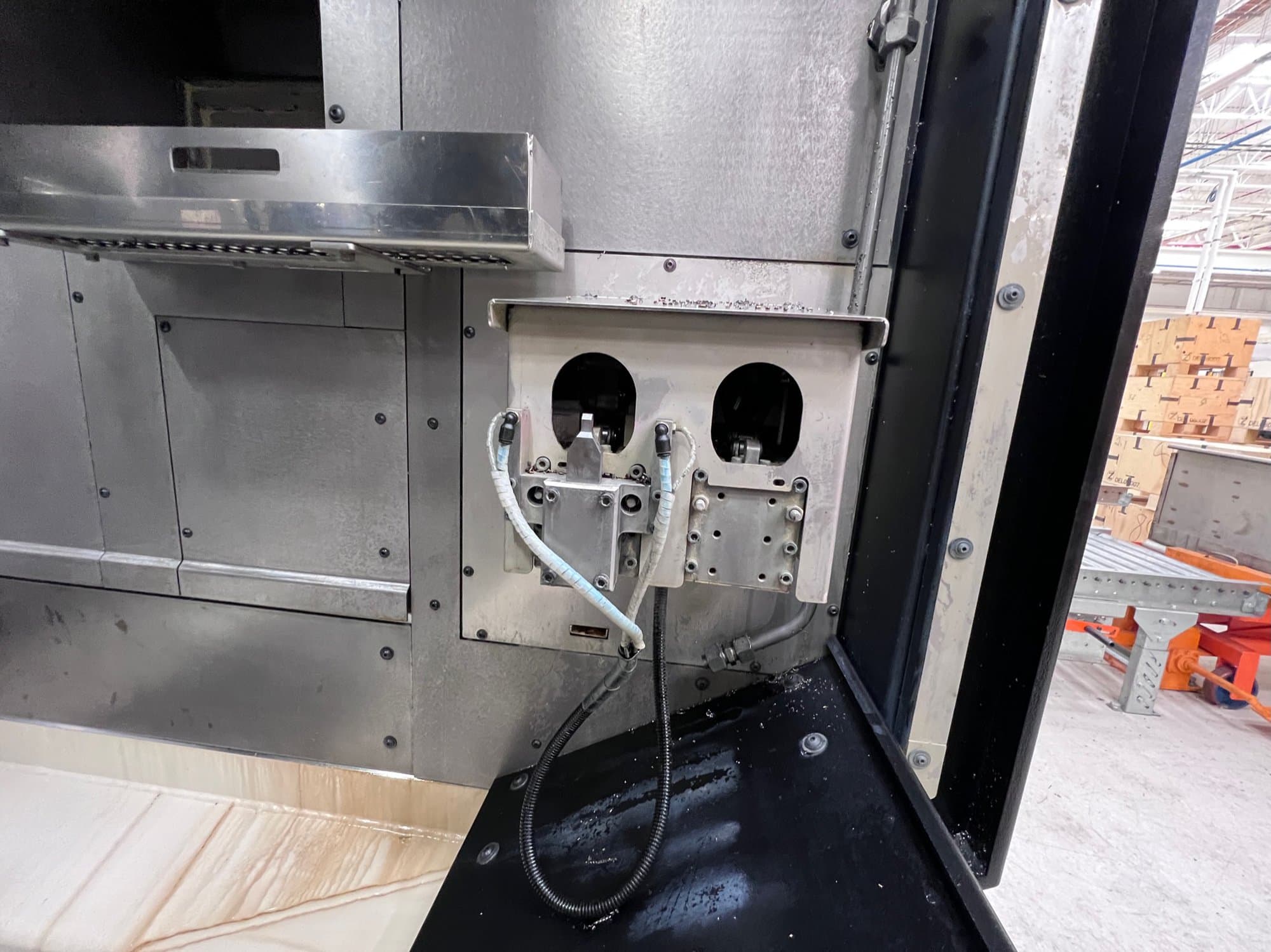 DMG Mori Multisprint 36 CNC Multi Spindle Lathe, 2019 - High Pressure Coolant, Chip Conveyor, Oil Mist Collector, (2) Fanuc Robots Included - Image 7