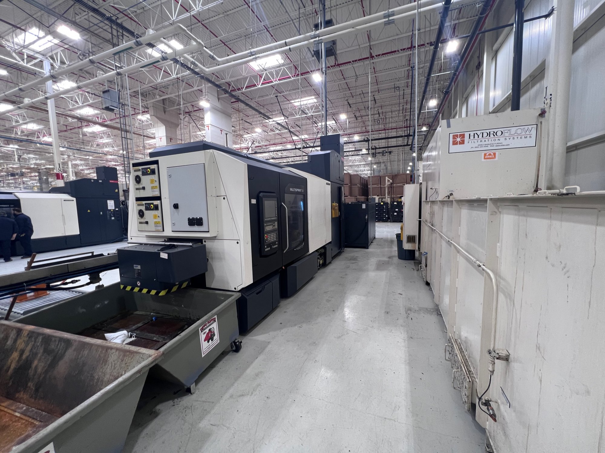 DMG Mori Multisprint 36 CNC Multi Spindle Lathe, 2019 - High Pressure Coolant, Chip Conveyor, Oil Mist Collector, (2) Fanuc Robots Included - Image 2