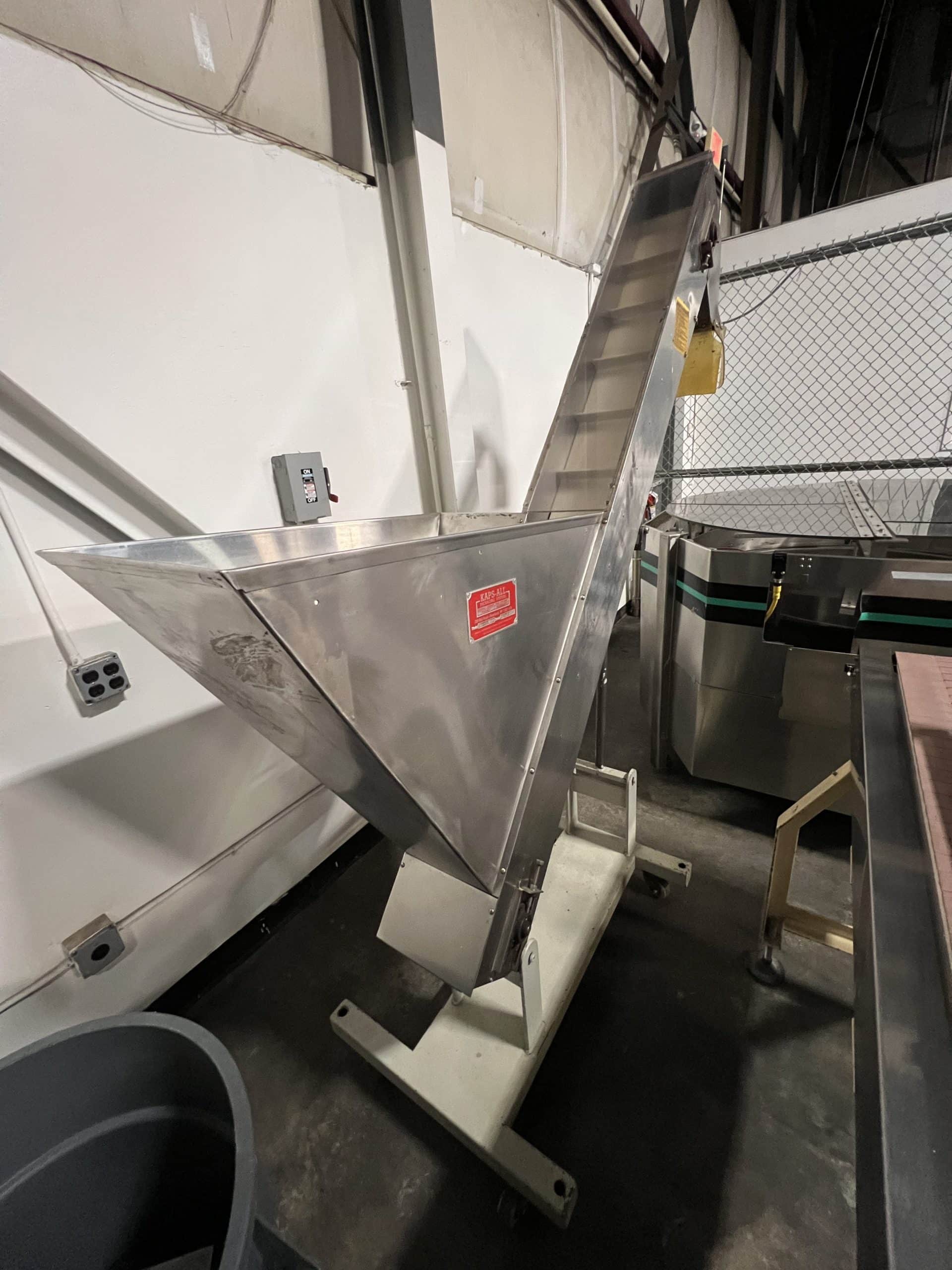 Kaps-All Cap Elevator Conveyor