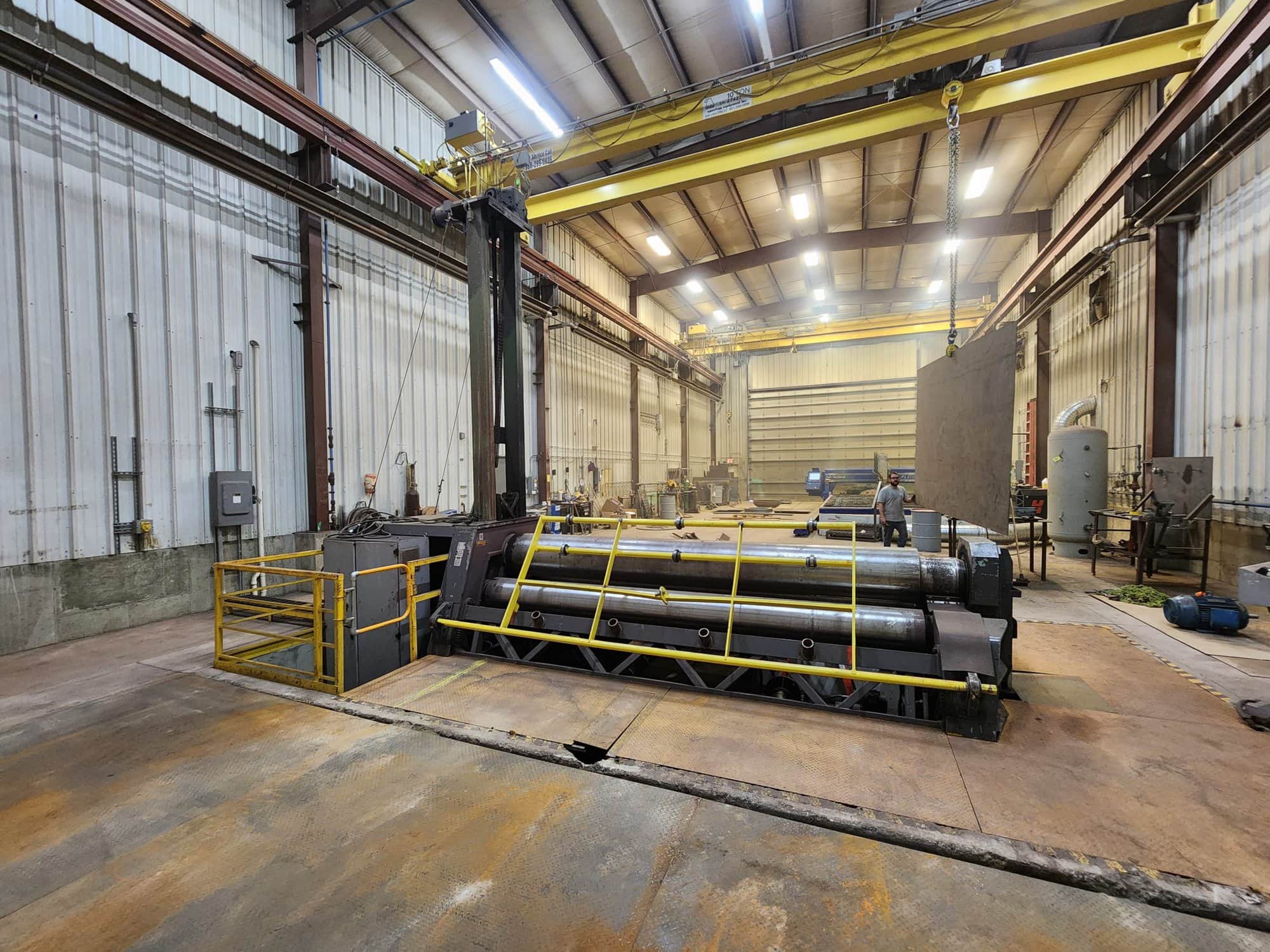 1-3/16" X 13' JMT Durma HRB-4 4030 Plate Roller, 2012