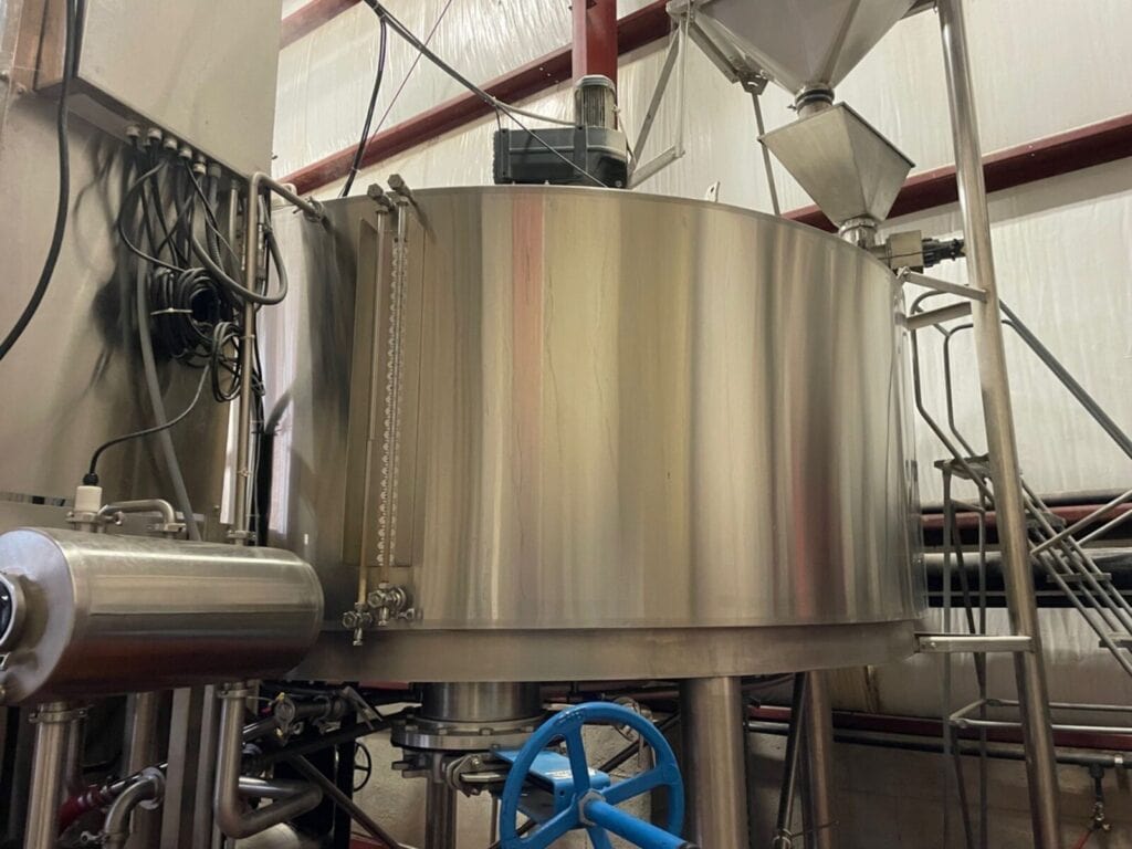 40 BBL Specific Mechanical 3-Vessel Stainless Steel Steam Fired Brewhouse, 2015 - Image 3