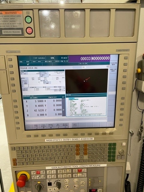 Mori Seiki NH6300DCGII HMC, 2010 - Full 4th Axis, TSC, Tool Setter, 10K RPM Spindle - Image 4