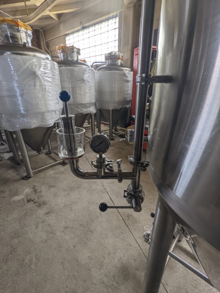 3.5 BBL / 500L Jacketed Stainless Steel Fermenters FV / Unitank - Image 5