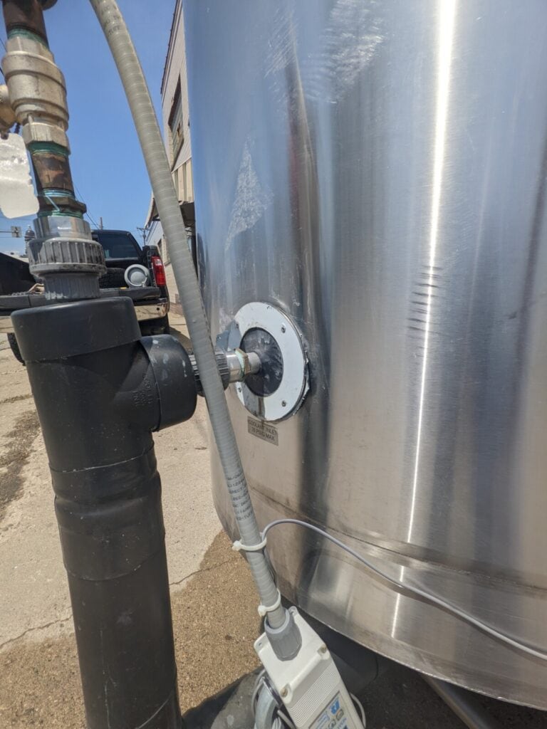 10 BBL NSI Stainless Steel Jacketed Brite Tank (BBT) - Image 3