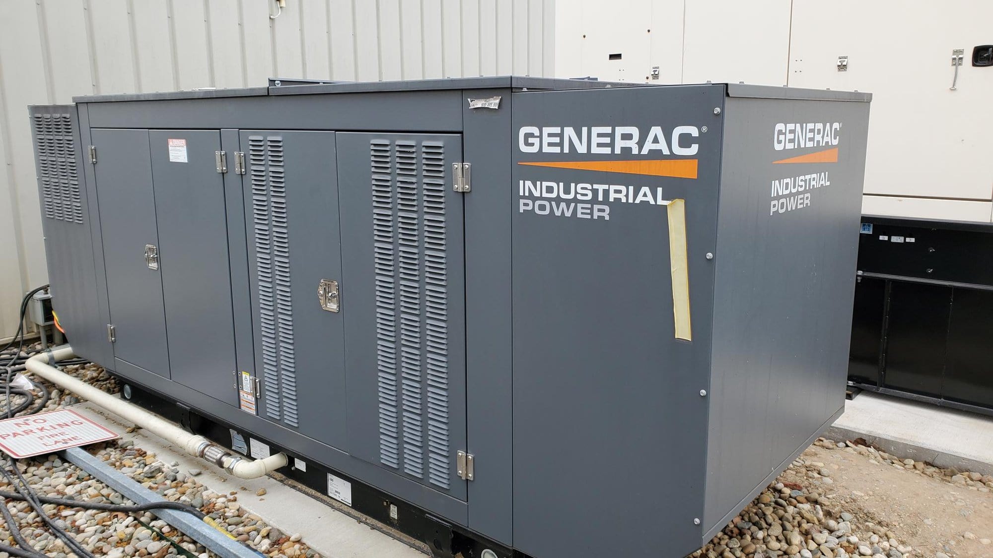 130 kW Generac SG130 Natural Gas Generator, 2019 - Low Hours