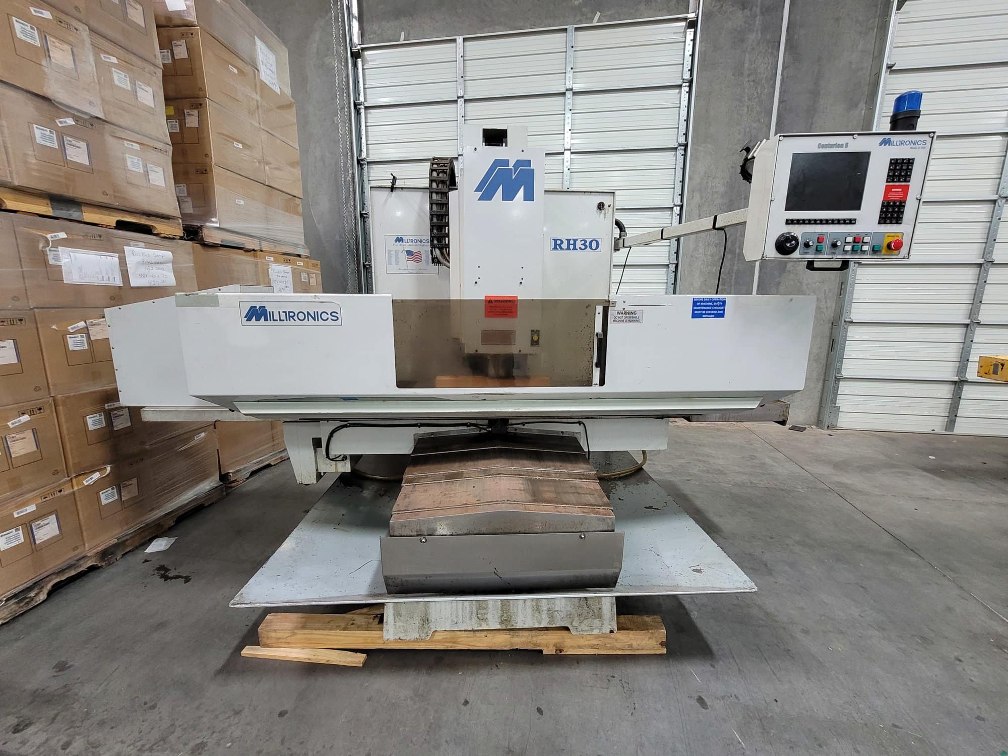 Milltronics RH-30 VMC, 2002-Series F- Centurion 6, 8,000RPM