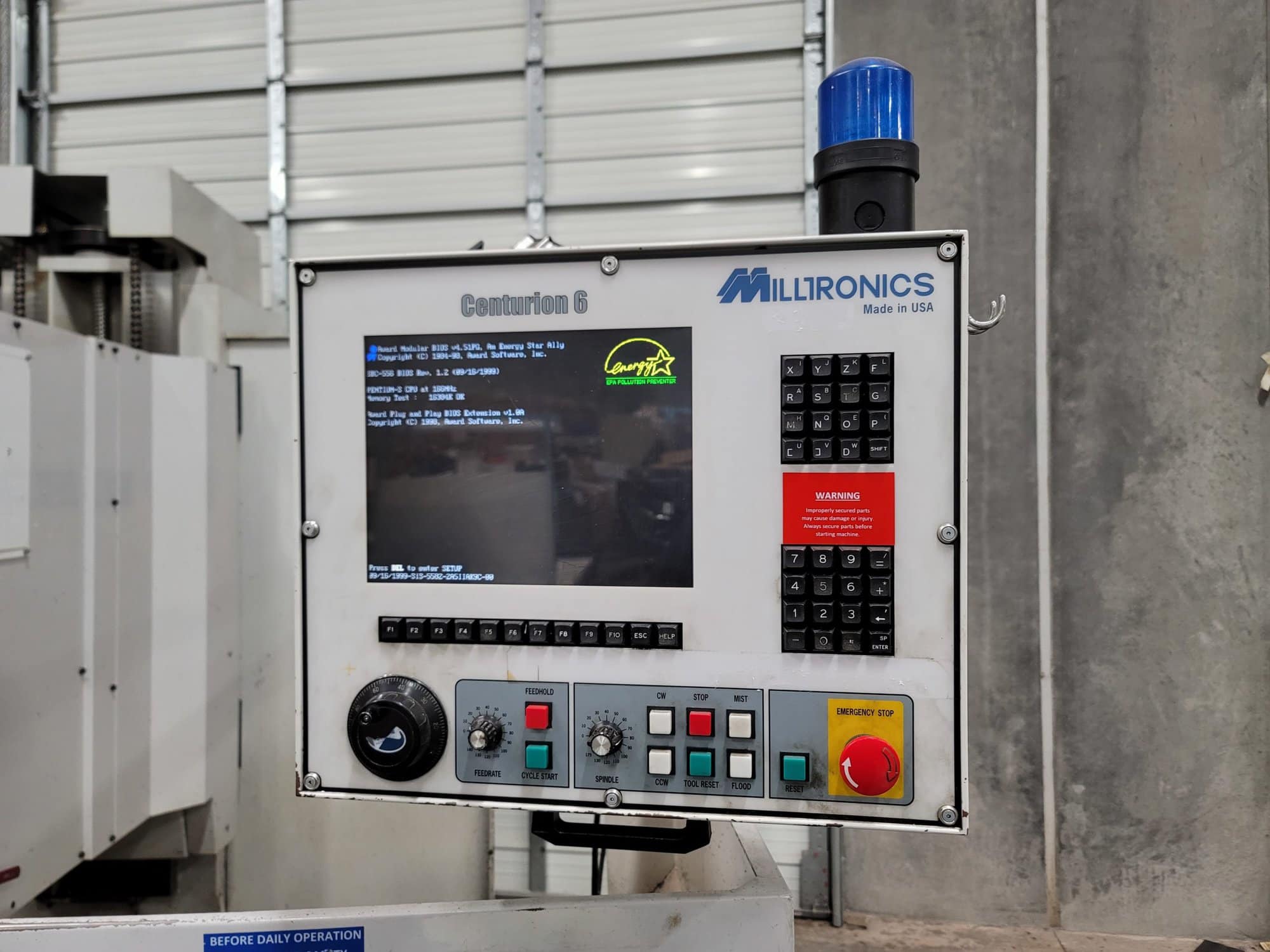 Milltronics RH-30 VMC, 2002-Series F- Centurion 6, 8,000RPM - Image 5