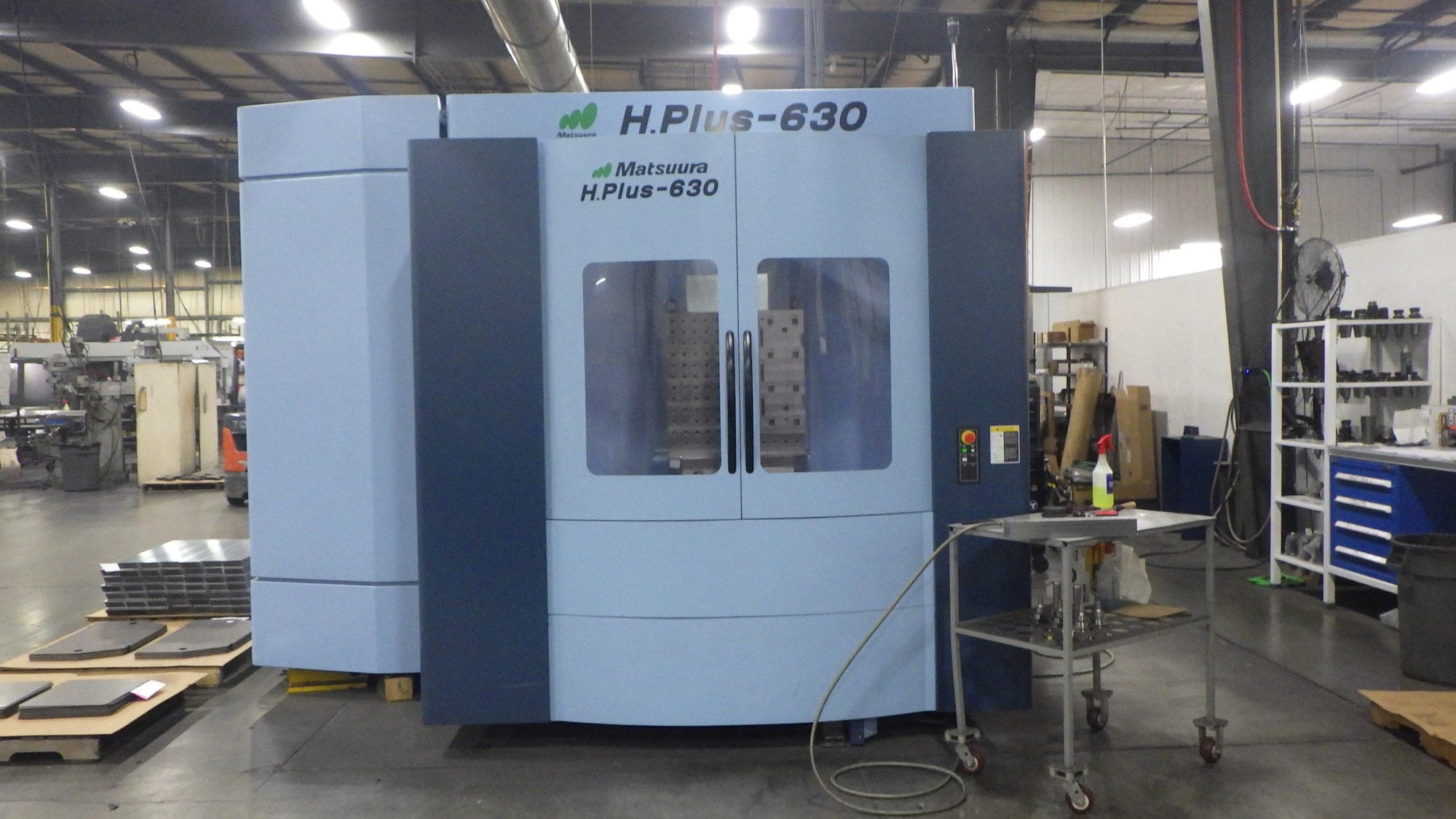 Matsuura H-Plus 630MM HMC, 2014 - Low Hours, TSC, Fanuc Control, Full 4th Axis - Image 2