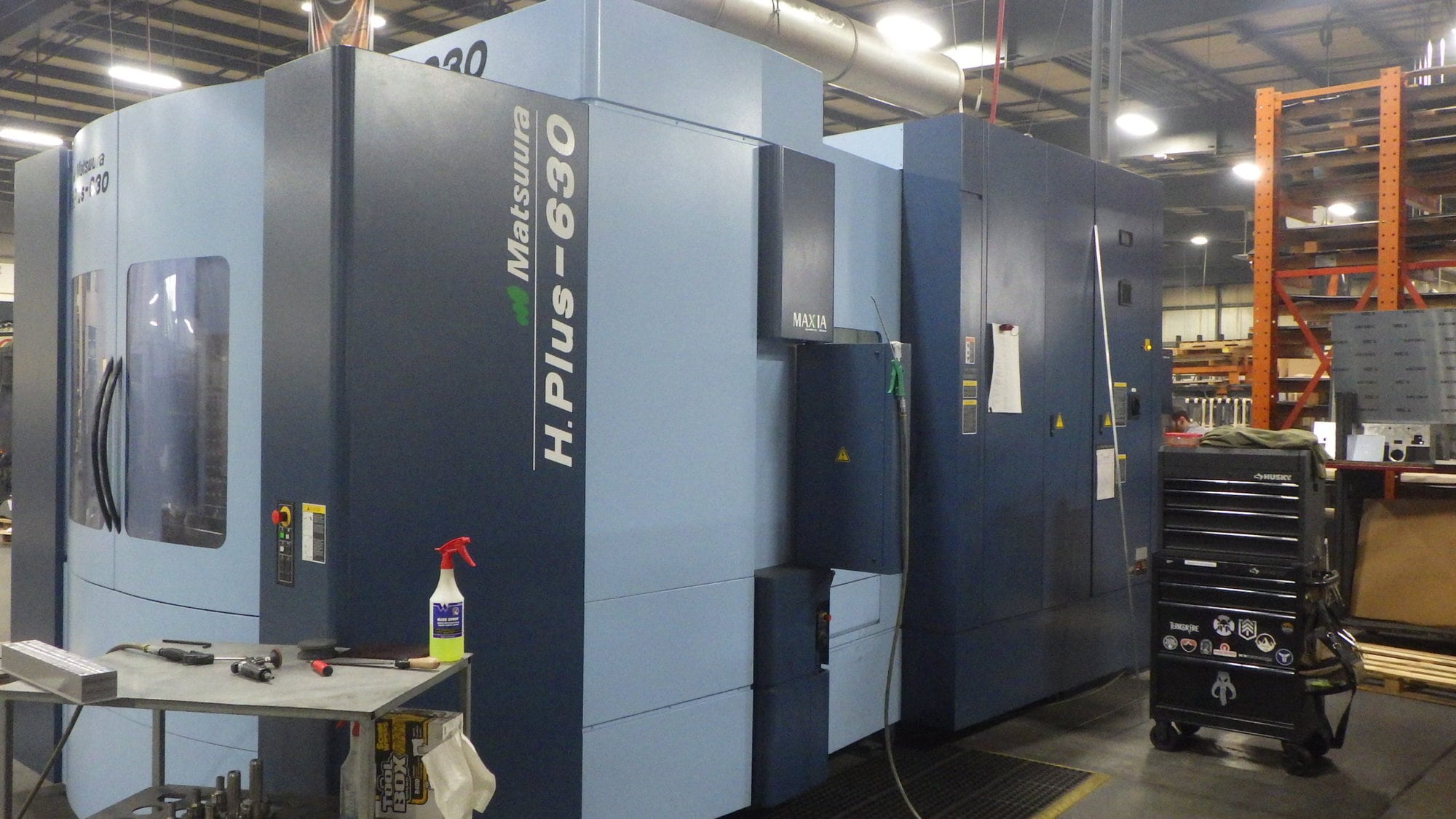 Matsuura H-Plus 630MM HMC, 2014 - Low Hours, TSC, Fanuc Control, Full 4th Axis - Image 4