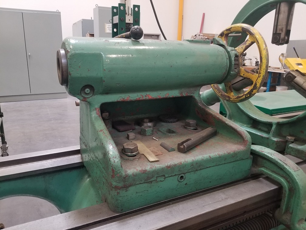 Tos SU-90A Engine Lathe, 1966 - Steady Rests, Chuck - Image 6