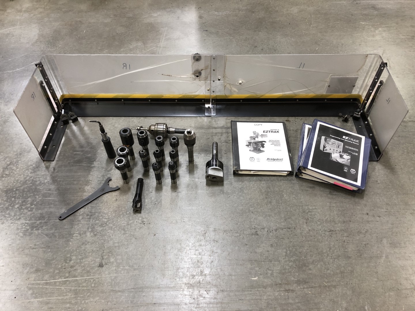 11” x 58” Bridgeport EZ-Trak II Knee Mill, 2002 - EZ Plus Control - Image 5