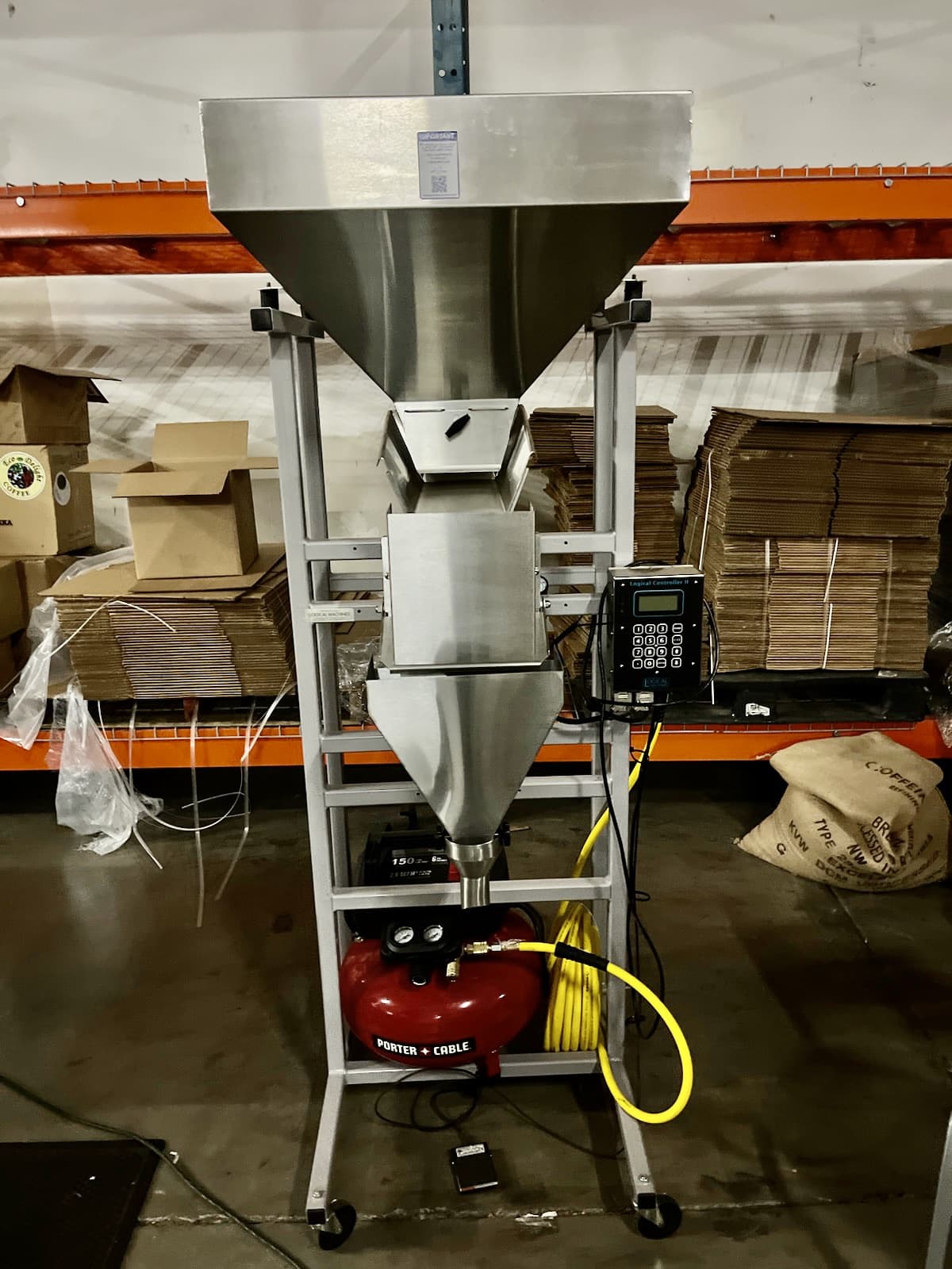 Logical Machines S-4 Vibratory Weigh Fill System, 2022