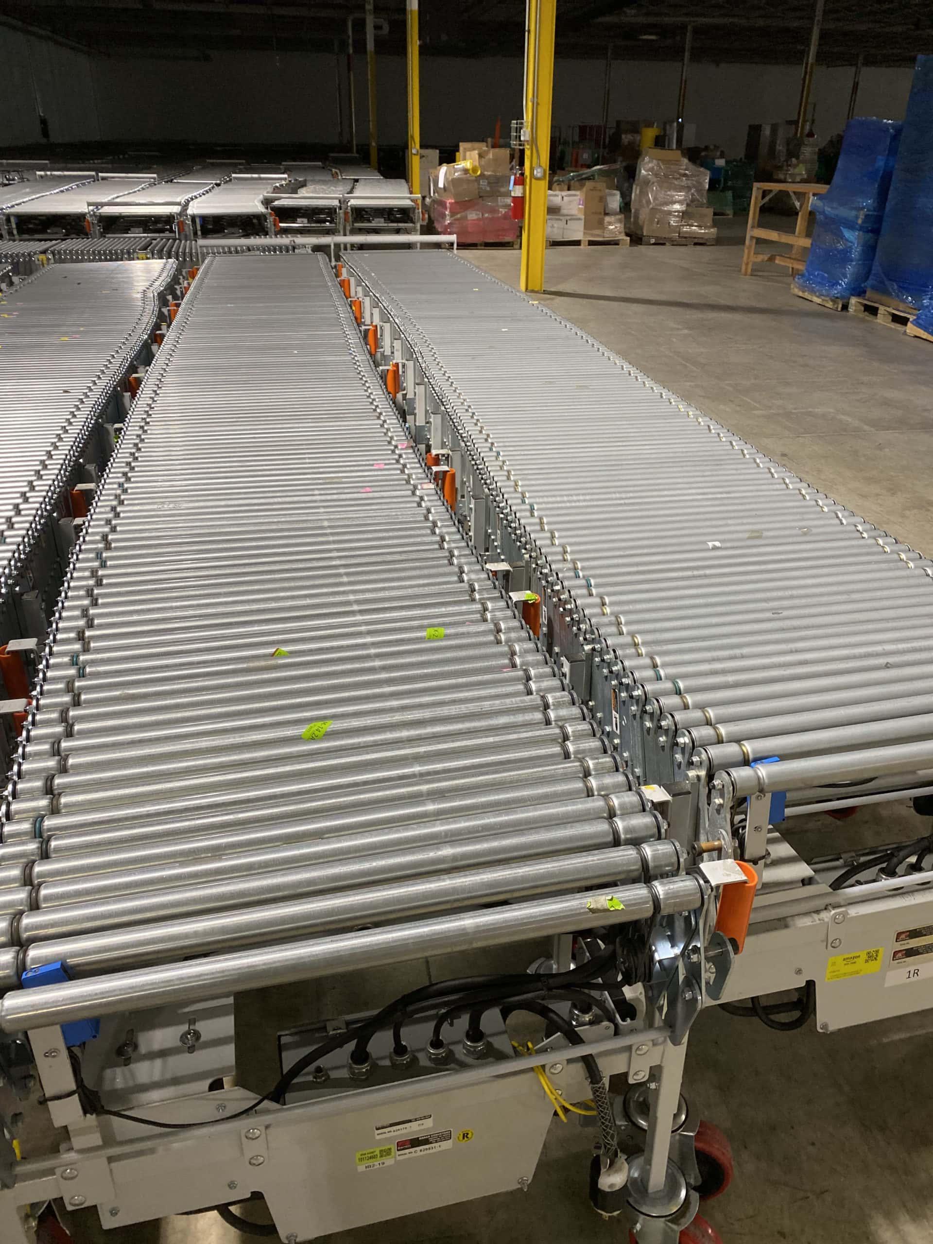 Roach 40' Flexible Power Roller Conveyor - Image 2