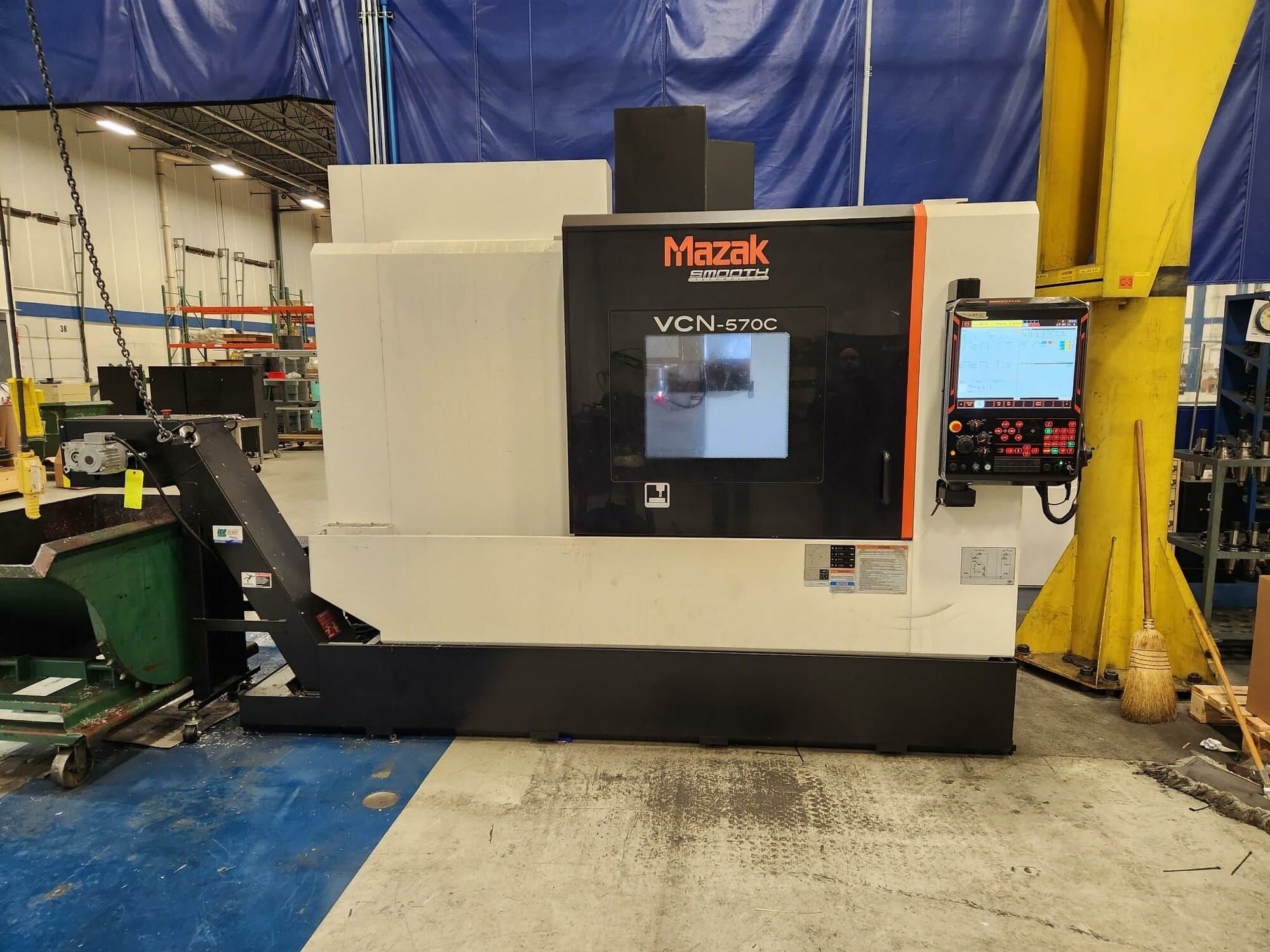 Mazak VCN-570C CNC VMC, 2019 - Chip Conveyor